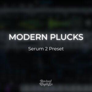Modern plucks serum 2 worship preset